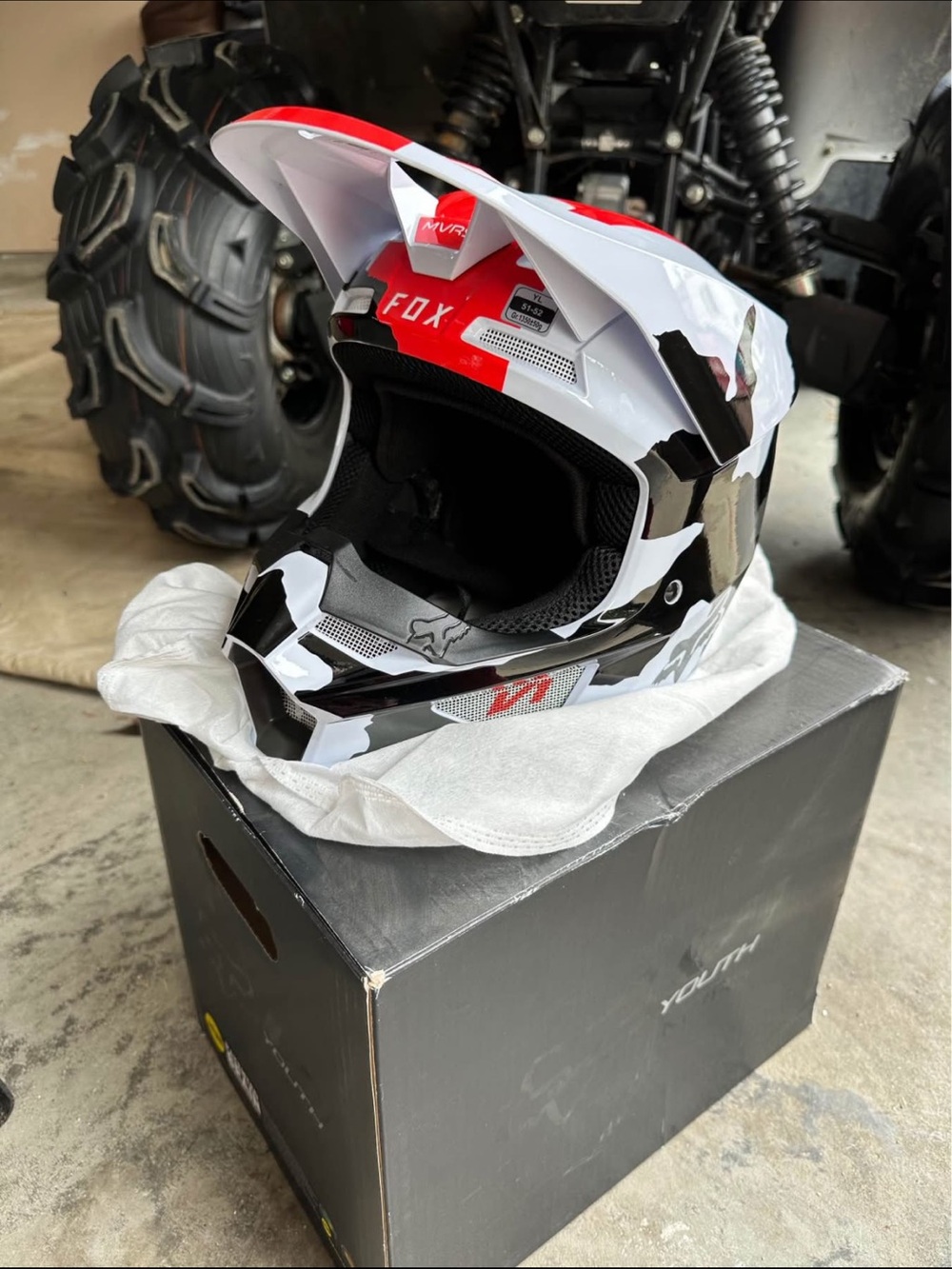 Youth helmet